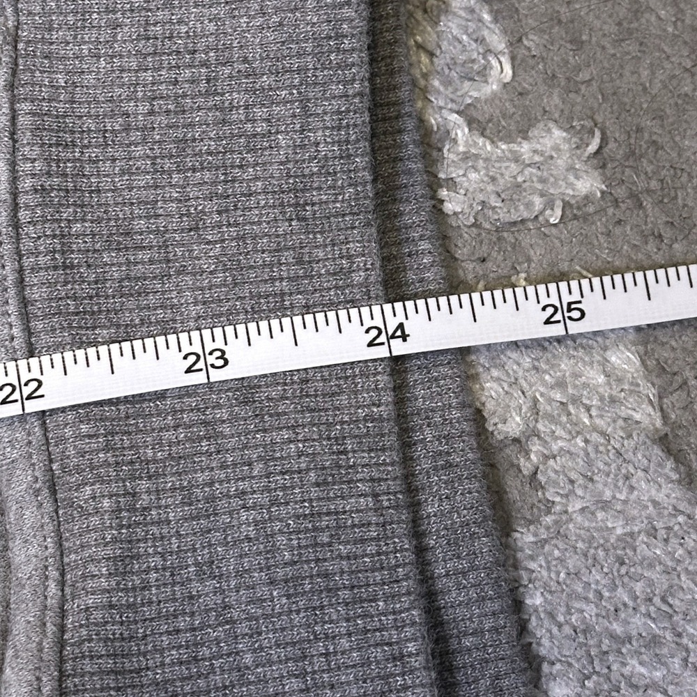 Lululemon Hoodie Womens‎ Medium Gray Fleece Pullover Kangaroo Pocket Soft - Picture 8 of 9